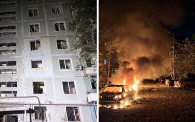 Массированная атака на Запорожье: погибла женщина, десять ранены, среди них — 16-летняя девушка