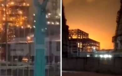 Пожар и эвакуация: атака украинских БПЛА на нефтеперерабатывающий завод в Татарстане