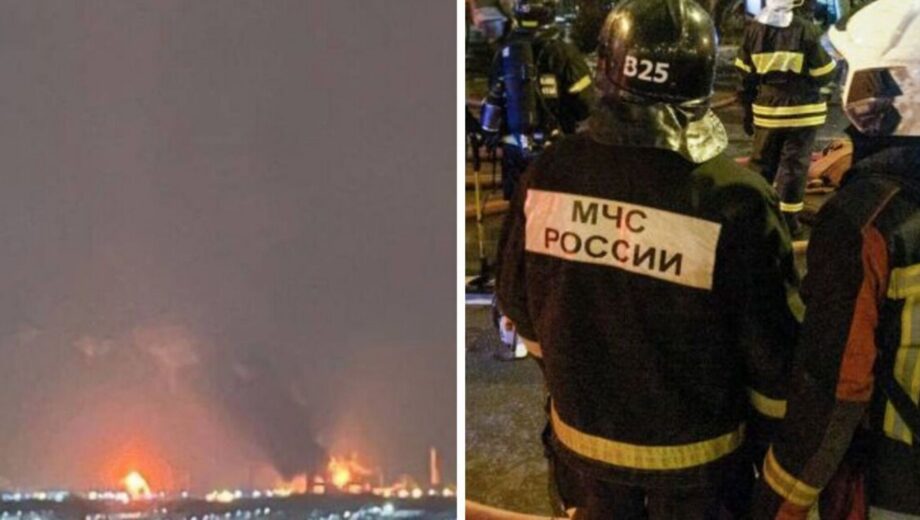 Беспилотники ударили по нефтеперерабатывающему заводу в Самарской области