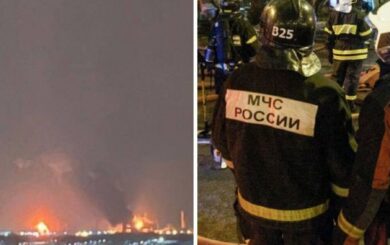 Безпілотники вдарили по нафтопереробному заводу в Самарській області