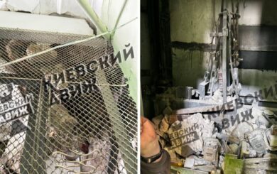 Ліфт у Києві зірвався між поверхами: у кабіну сипалося каміння