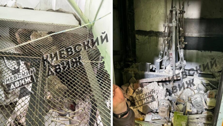 Ліфт у Києві зірвався між поверхами: у кабіну сипалося каміння