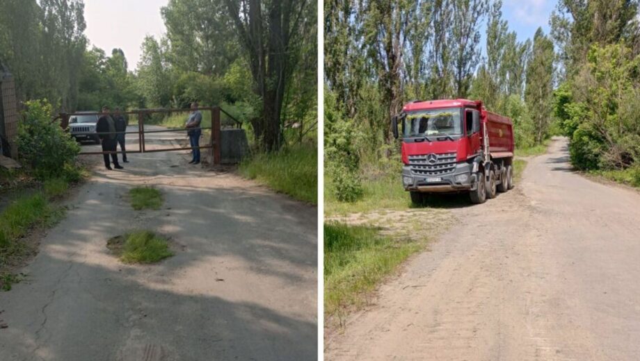 В Малине протестуют против возвращения промышленной разработки на месте бывшего карьера