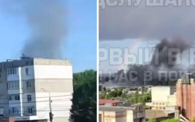 Пылающий склад в рф: украинская разведка попала по объекту в Брянской области