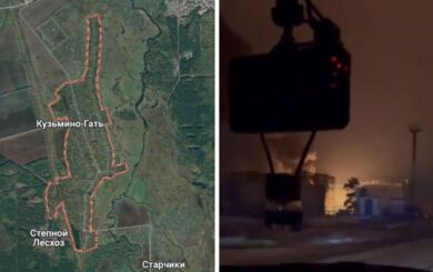 Атака дронів на Тамбовщині: місцеві повідомляють про вибухи та спалахи в небі