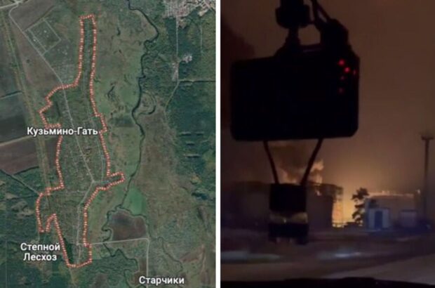 Атака дронів на Тамбовщині: місцеві повідомляють про вибухи та спалахи в небі