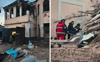 Авиаудар рф по Херсону: атакована центральная часть города