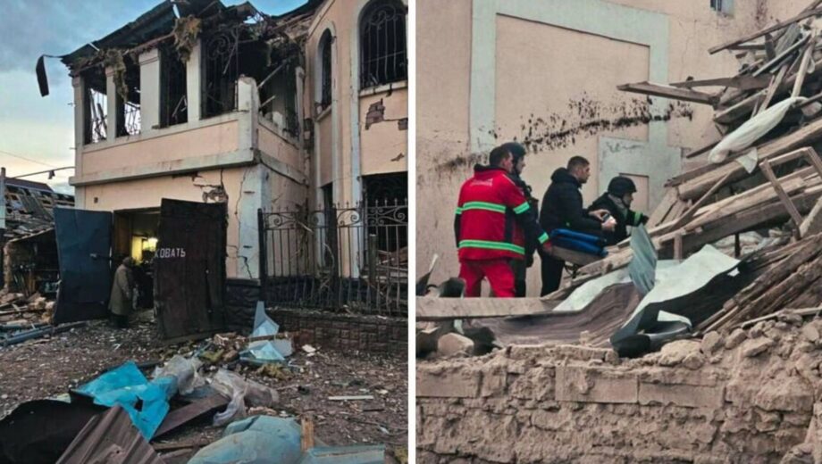 Авиаудар рф по Херсону: атакована центральная часть города