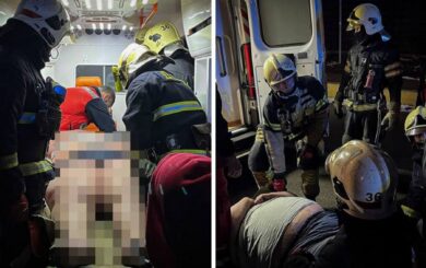 Спасатели помогли транспортировать мужчину весом 250 кг, но он умер в скорой
