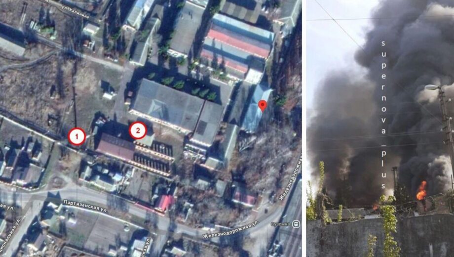 Дроны атаковали завод ВПК в Брянской области: мощный пожар
