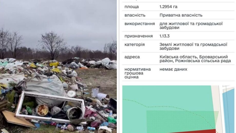 Журналісти СтопКору виявили смітник під Києвом, який мають забудувати