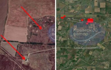 Пожар и взрывы на стратегическом аэродроме в Крыму