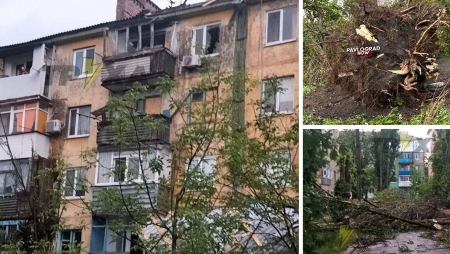 Мощный ураган в Павлограде: сорванные крыши, вырванные деревья и поврежденное электроснабжение