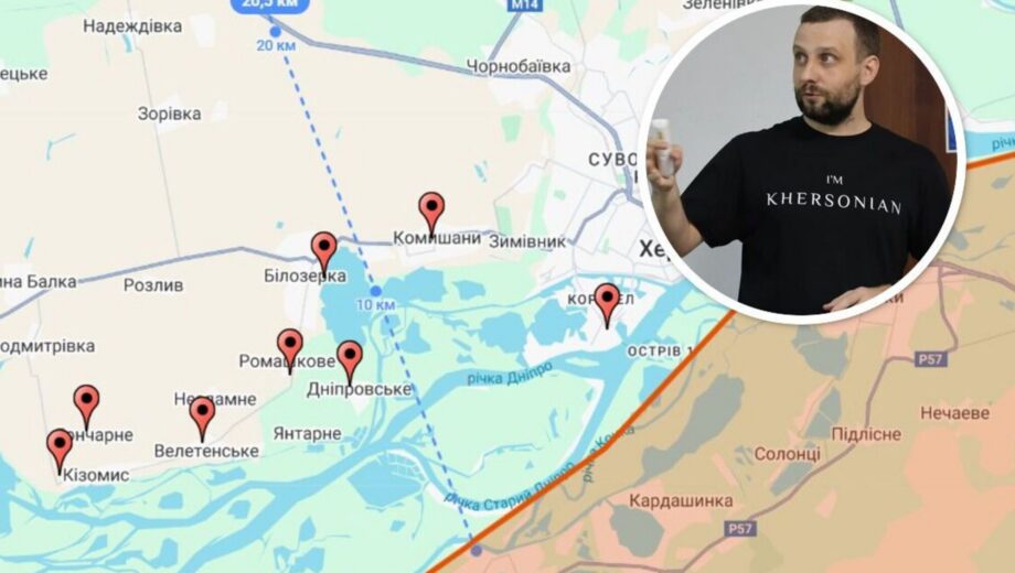 Антощук: В Херсоне растет количество атак дронов, Перекопская превращается в »улицу смерти»