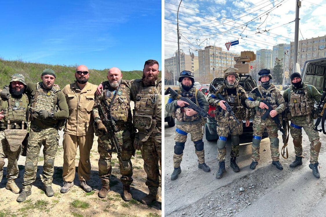 Мужчины в военной форме