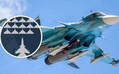 Українські військові знищили 14 безпілотників та один Су-34