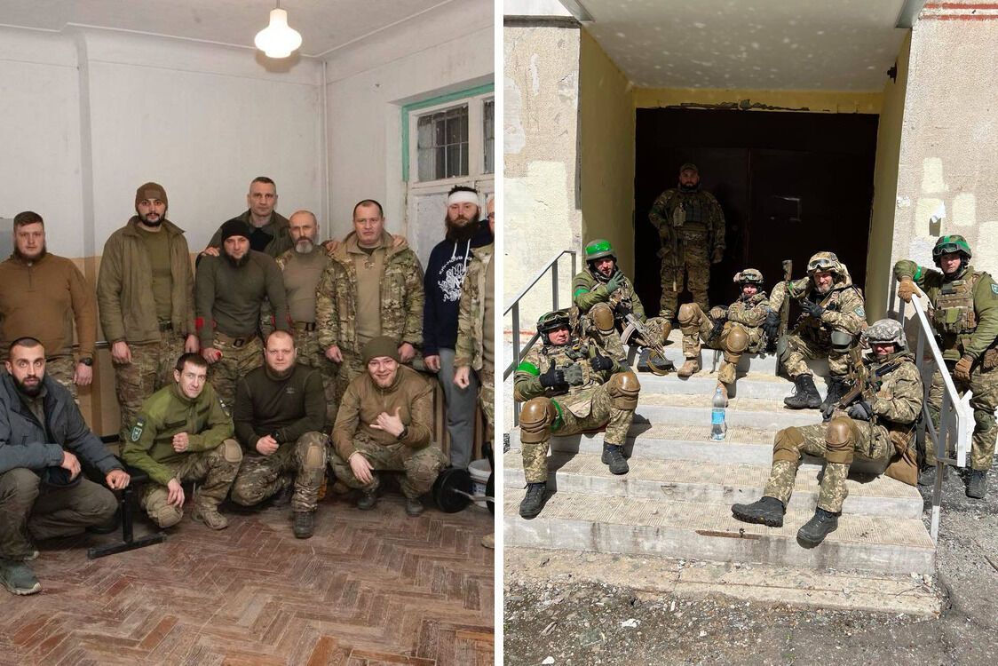 Мужчины в военной форме