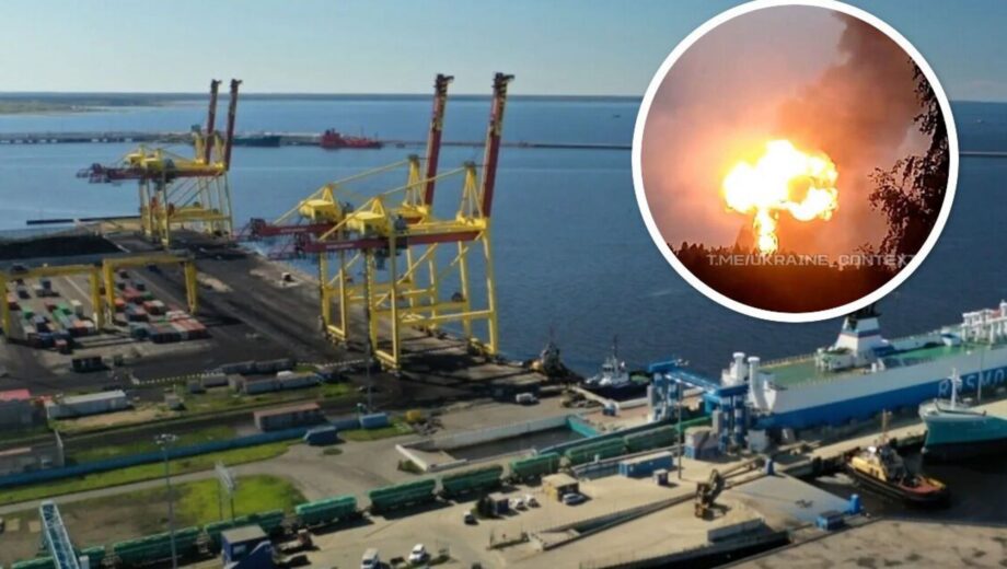 »Фейерверк» в День Независимости: взрывы на газоперерабатывающем комплексе »Газпром Усть-Луга»