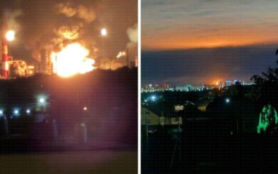 АТЕШ подтвердили удар по нефтебазе в Луганске, параллельно горят НПЗ в Рязани и завод в Ельце