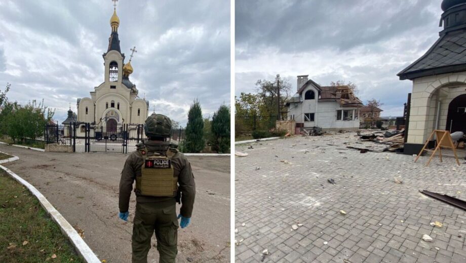Россияне ударили по Иова Почаевскому храму в Константиновке: под завалами была семья с малышом