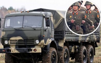 Северокорейские солдаты на российском фронте: грузовик с военными задержан