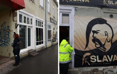 »Это была целенаправленная акция против Украины»: в Таллинне подожгли ресторан »Слава Украине»