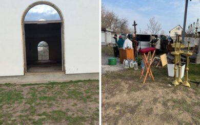 Без дверей і підлоги: храм у Білій Церкві громада ПЦУ отримала у ”розібраному” стані