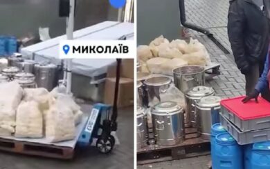 Старт кейтеринга за ₴14 миллионов в Николаеве превратился в кашу под зонтиком