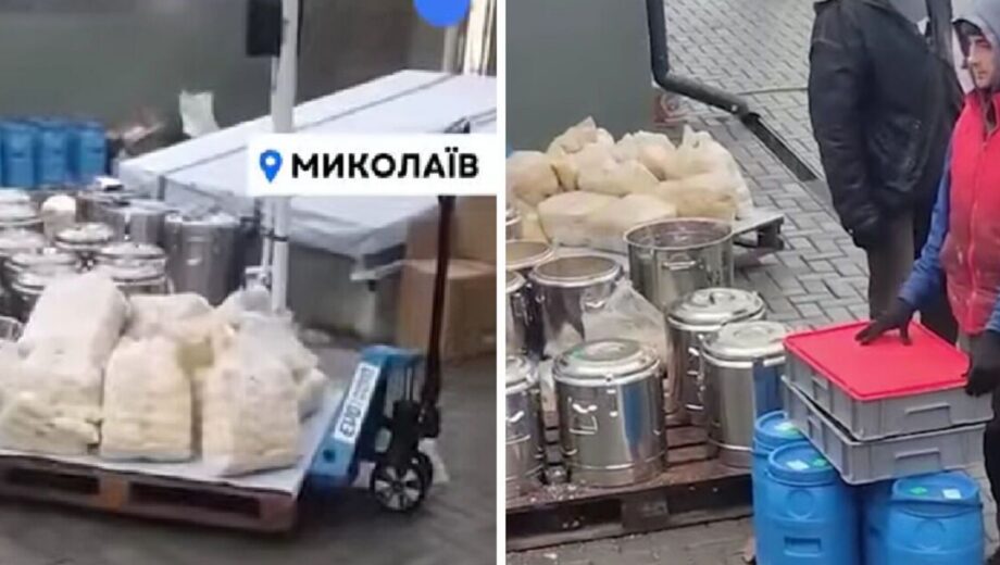 Старт кейтеринга за ₴14 миллионов в Николаеве превратился в кашу под зонтиком