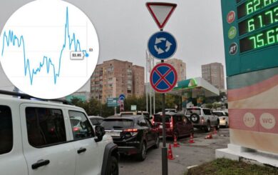 В Украине из-за войны в Иране начал дорожать бензин в среднем на 1 грн