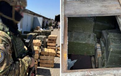 В Харькове СБУ обнаружили склад боеприпасов, связанный с российскими спецслужбами