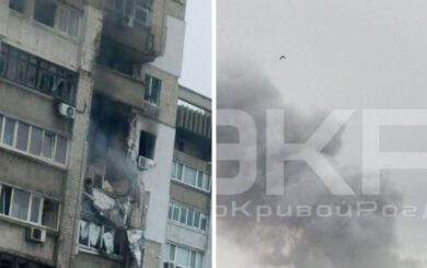 Пятеро человек пострадали в результате ракетного удара по Кривому Рогу