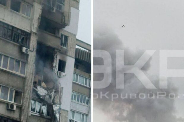 Пятеро человек пострадали в результате ракетного удара по Кривому Рогу