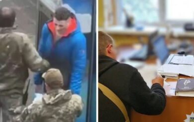 Военному из Харьковского ТЦК, ударившему мужчину во время проверки, объявили подозрение