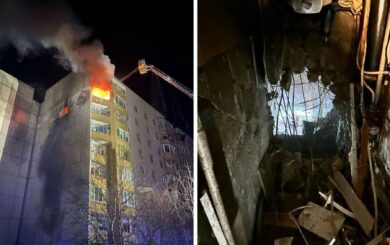 У Кропивницькому районі шахед ударив по багатоповерхівці: серед постраждалих мати із двома дітьми