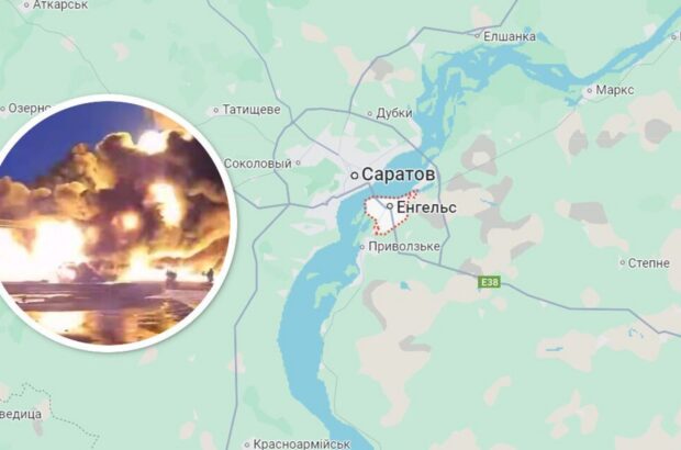 Вогонь, що охопив чотири резервуари з паливом на нафтобазі в Лисках – досі не загасили