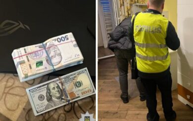 Взятка в 735 тысяч: в Киевской области задержали налоговика за »крышевание» бизнеса