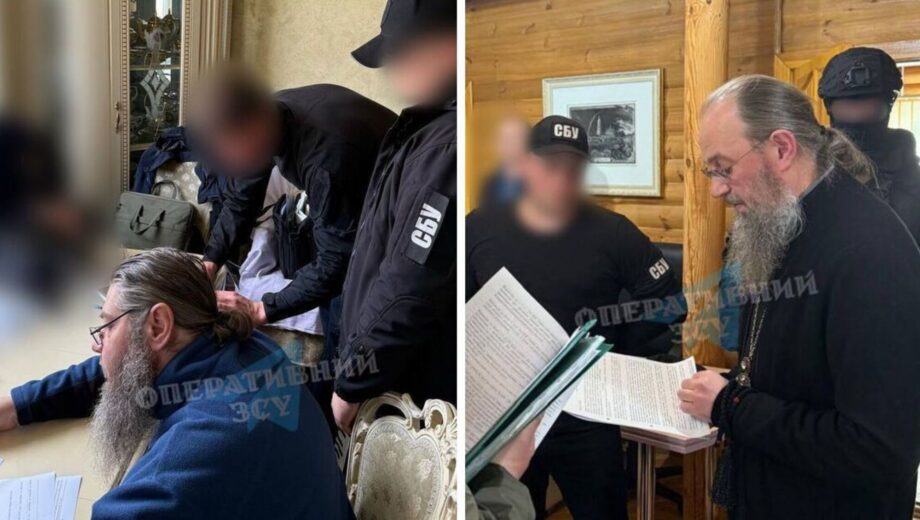 Обшуки в канцелярії УПЦ МП: СБУ прийшла до митрополита Антонія з новими підозрами