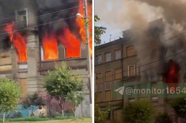 В Харькове пожар в ТЦК: выясняют причины возгорания