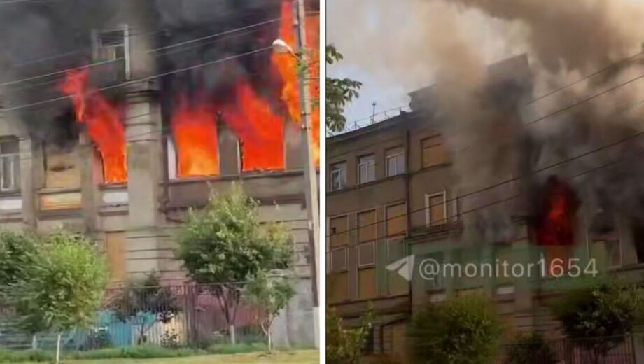 У Харкові пожежа в ТЦК: з’ясовують причини загоряння