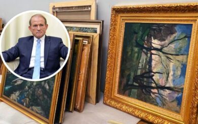 Более сотни конфискованных картин Медведчука передадут в Национальный музей