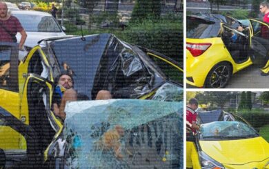 У Києві чоловік вижив після падіння з багатоповерхівки на автомобіль