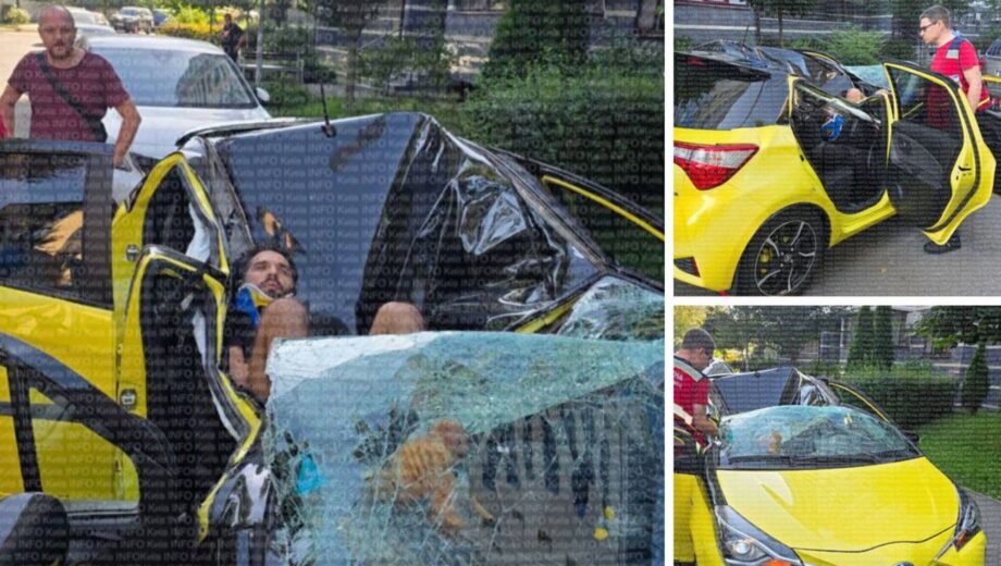 У Києві чоловік вижив після падіння з багатоповерхівки на автомобіль