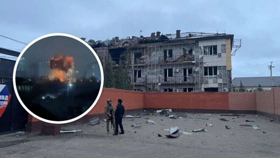 В Чечне ночью атаковали дроны: пострадали ФСБ и база »Ахмат»
