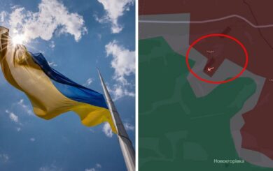 Третья штурмовая бригада уволила населенный пункт Надежда на Луганщине (видео)