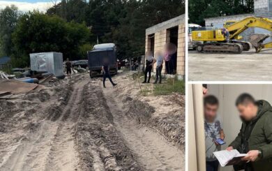 Полиция разоблачила схему незаконной добычи песка — троим участникам уже сообщено о подозрении
