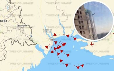 Над Одесщиной кружат ударные БпЛА: взрывы слышны утром