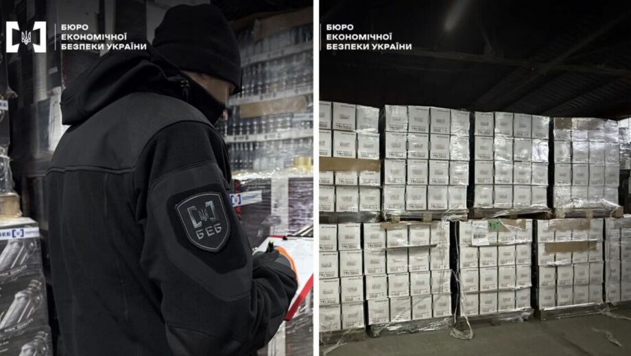 Контрафакт на 23 млн грн: во Львове разоблачили незаконный склад алкогольной продукции