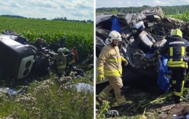 Смертельне ДТП на Рівненщині: 14 загиблих, серед них – дитина