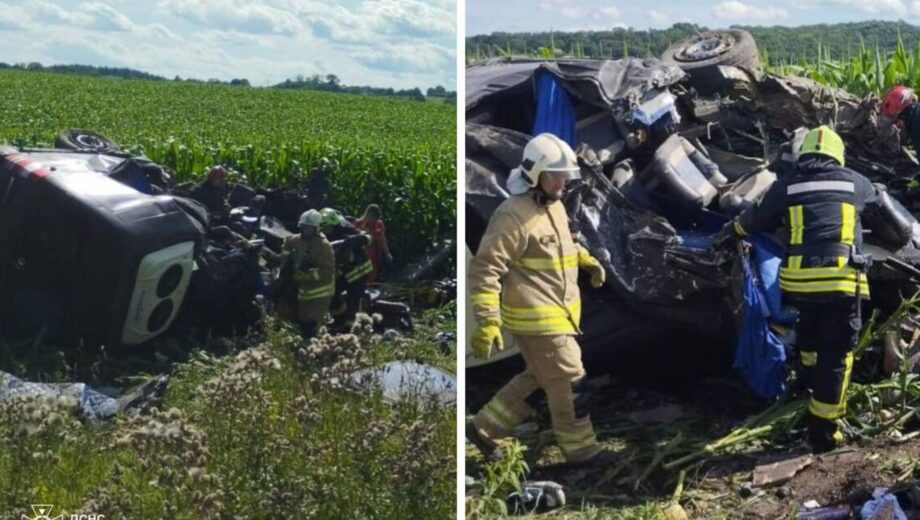 Смертельне ДТП на Рівненщині: 14 загиблих, серед них – дитина